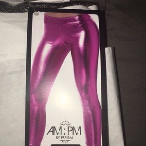 Silver leggings